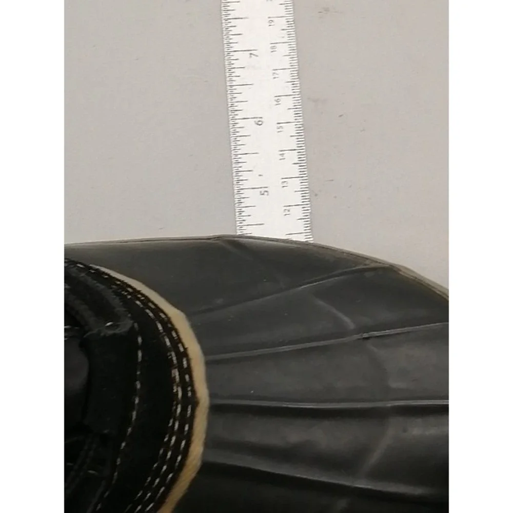 Khombu Boots Womens Blaire Black 9 Winter Shoe Steel Shank Suede Sherpa Lining